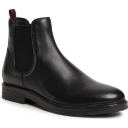 Czarne buty zimowe Gino Rossi