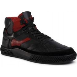 Czarne buty zimowe Lasocki For Men