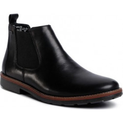 Czarne buty zimowe Rieker