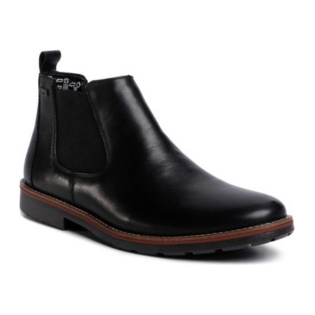 Czarne buty zimowe Rieker