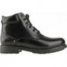 Czarne buty zimowe Sergio Bardi sznurowane