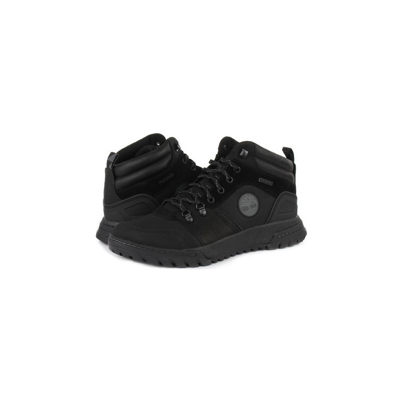 Czarne buty zimowe Timberland