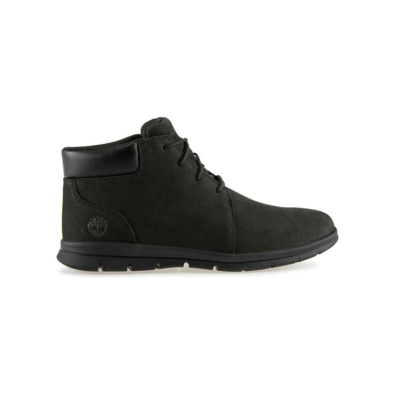 Czarne buty zimowe Timberland sznurowane