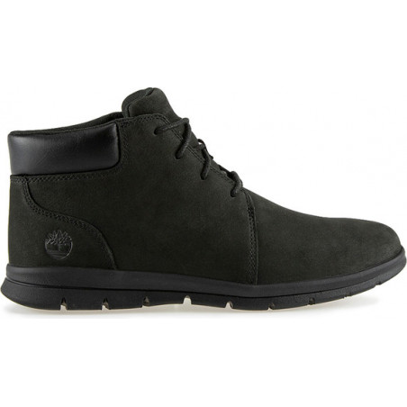 Czarne buty zimowe Timberland sznurowane