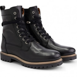 Czarne buty zimowe Travelin' sznurowane