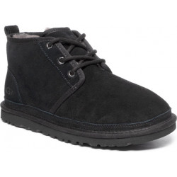 Czarne buty zimowe UGG Australia sznurowane