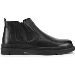 Czarne buty zimowe Wittchen w stylu casual z weluru