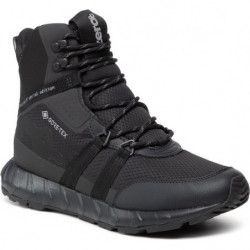 Czarne buty zimowe Zeroc w stylu casual