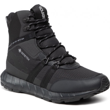 Czarne buty zimowe Zeroc w stylu casual