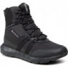 Czarne buty zimowe Zeroc w stylu casual