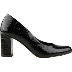 Czarne czółenka Lasocki ze skóry