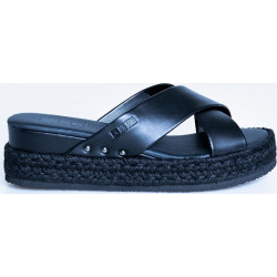 Czarne espadryle Big Star w stylu casual
