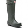 Czarne kalosze Hunter w stylu casual