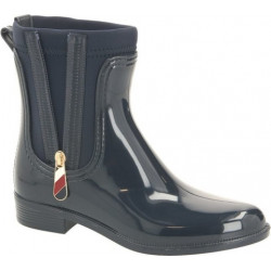 Czarne kalosze Tommy Hilfiger
