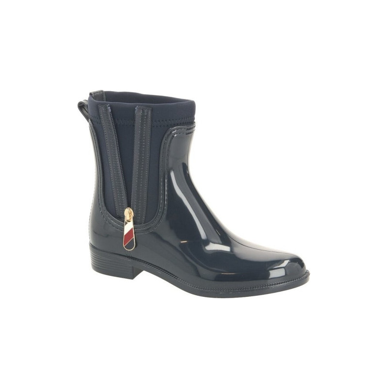 Czarne kalosze Tommy Hilfiger