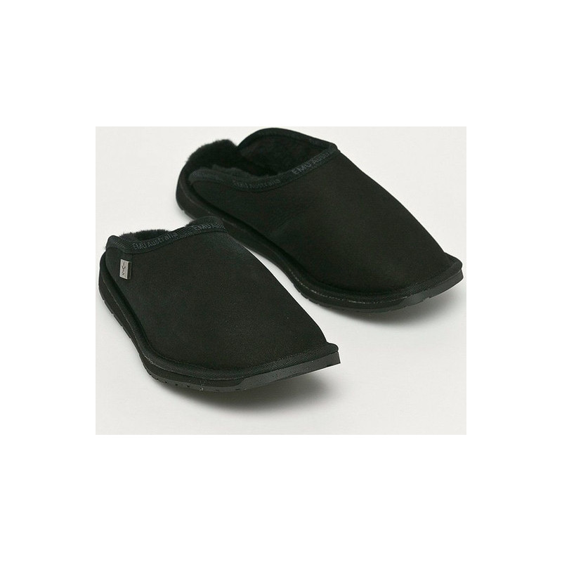 Czarne kapcie Emu Australia