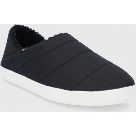 Czarne kapcie Toms