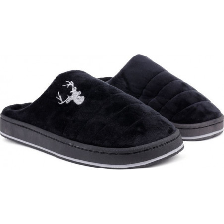 Czarne kapcie Yourshoes
