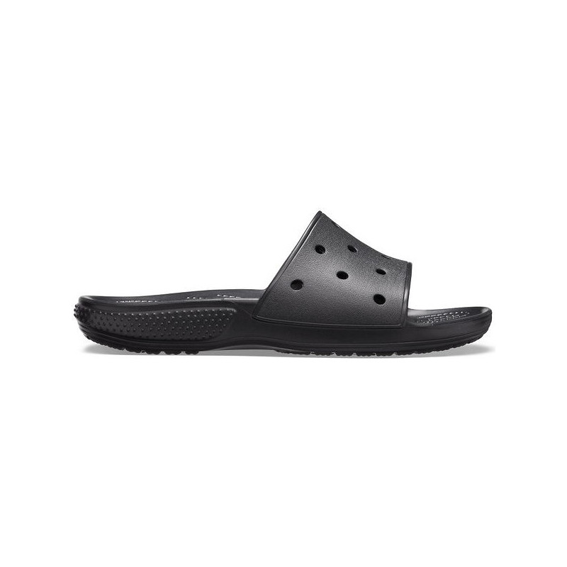 Czarne klapki Crocs