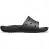 Czarne klapki Crocs