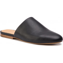 Czarne klapki Jil Sander Navy w stylu casual