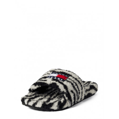 Czarne klapki Tommy Jeans