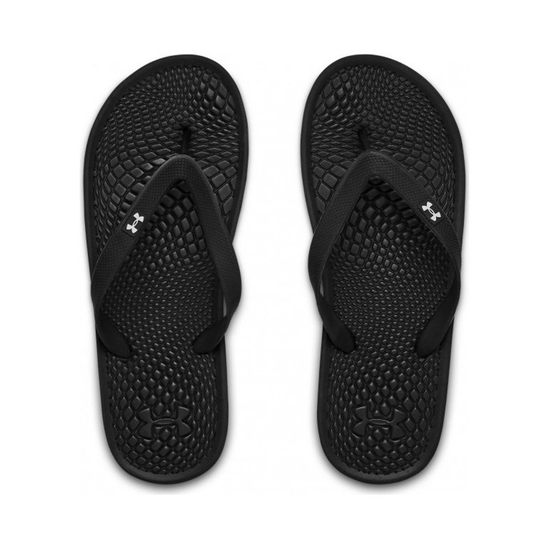 Czarne klapki Under Armour