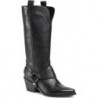 Czarne kozaki Gino Rossi ze skóry