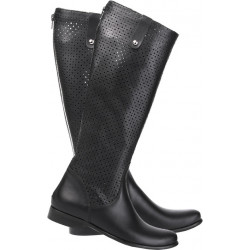 Czarne kozaki Lafemmeshoes w stylu casual
