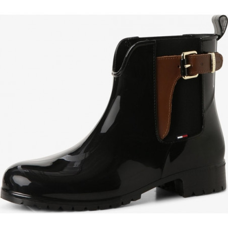 Czarne kozaki Tommy Hilfiger
