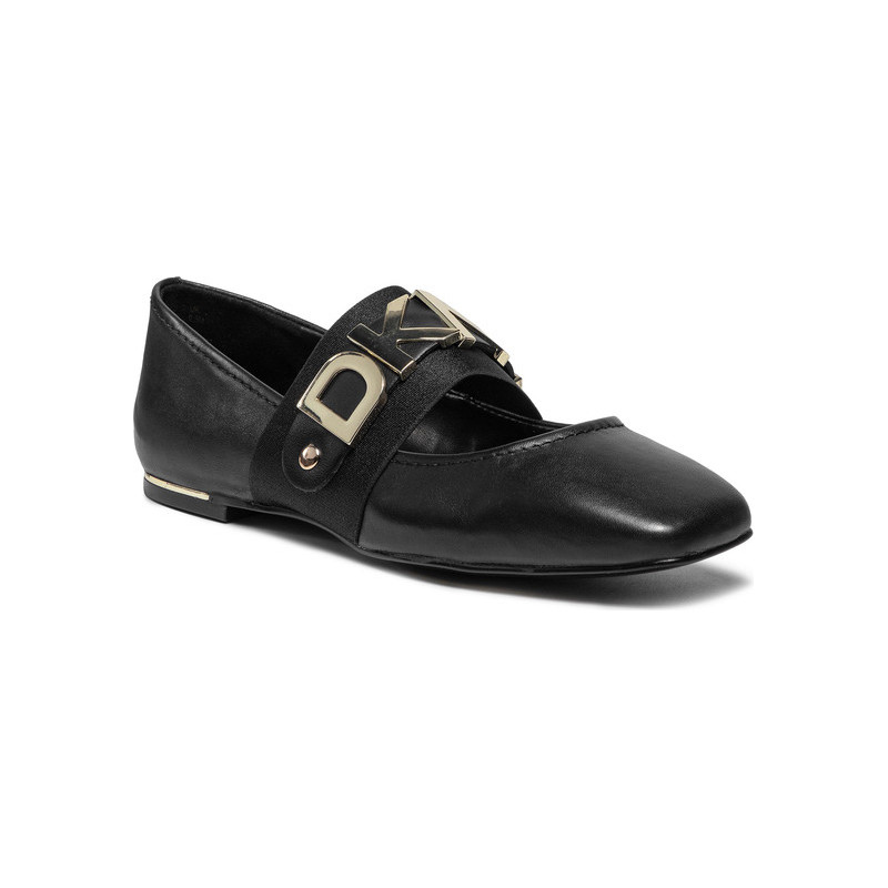 Czarne półbuty DKNY w stylu casual