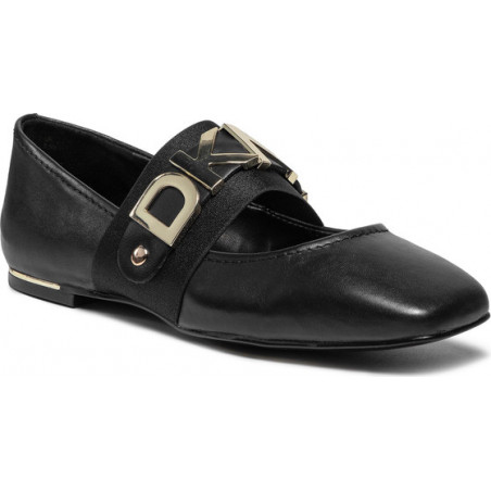 Czarne półbuty DKNY w stylu casual