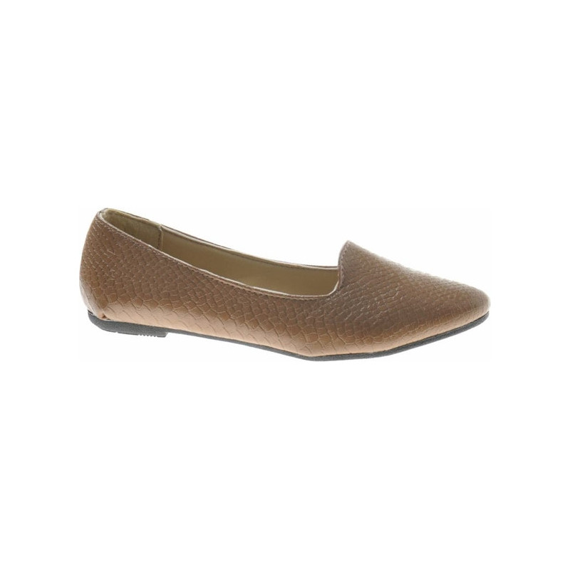 Baleriny Pantofelek24 w stylu casual z płaską podeszwą