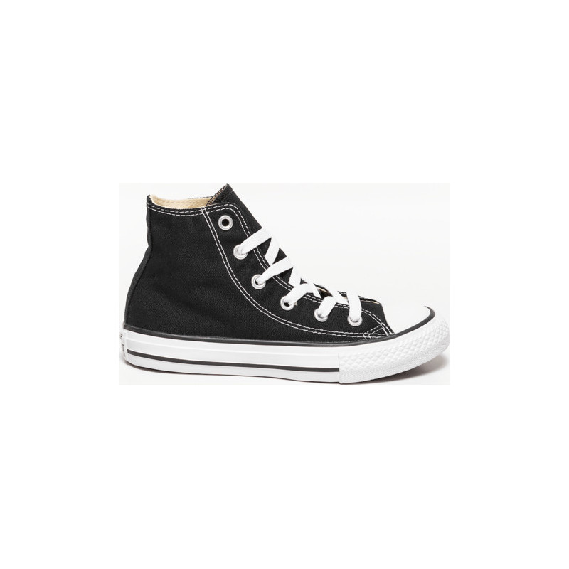 Czarne trampki dziecięce Converse sznurowane