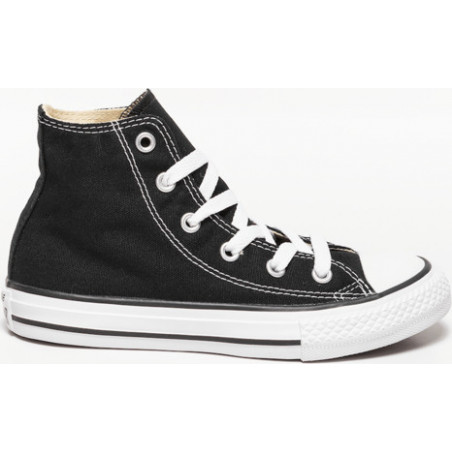 Czarne trampki dziecięce Converse sznurowane