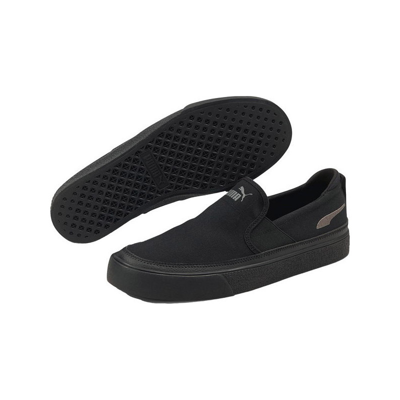 Czarne trampki Puma w sportowym stylu