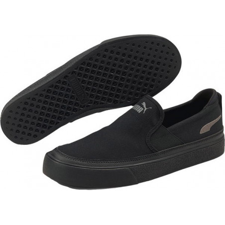 Czarne trampki Puma w sportowym stylu