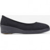 Czarne trampki Yourshoes z tkaniny