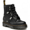 Czarne trapery damskie Dr. Martens sznurowane