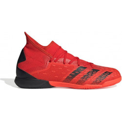 Czerwone buty sportowe Adidas sznurowane
