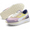 Czerwone buty sportowe Puma z płaską podeszwą