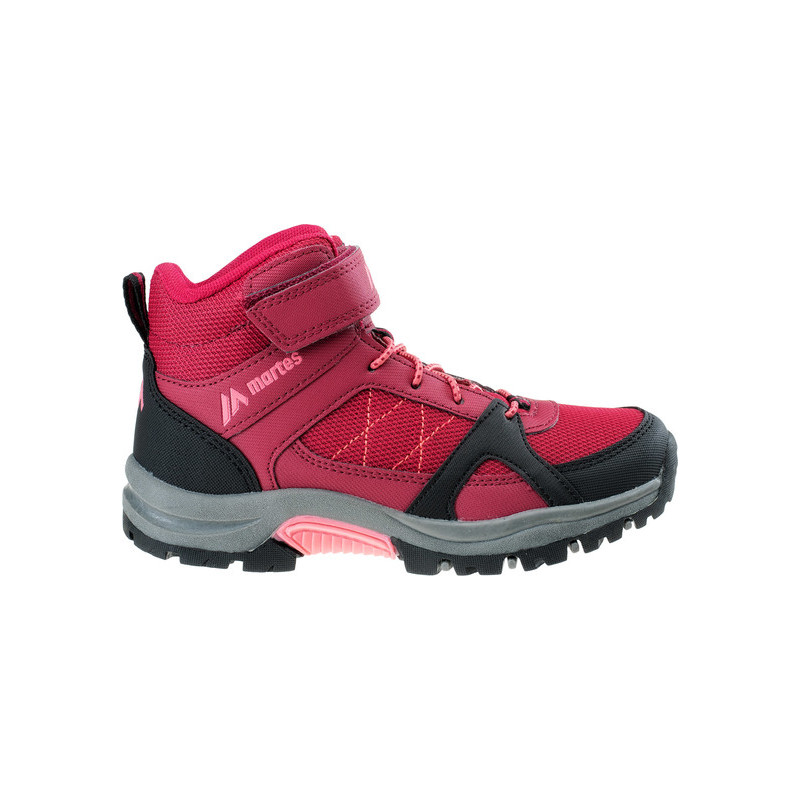 Czerwone buty trekkingowe dziecięce Martes
