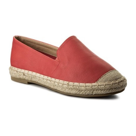 Czerwone espadryle Jenny Fairy w stylu casual
