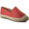 Czerwone espadryle Jenny Fairy w stylu casual