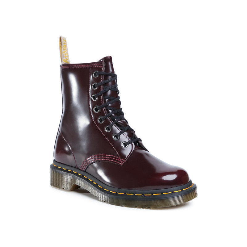 Czerwone trapery damskie Dr. Martens
