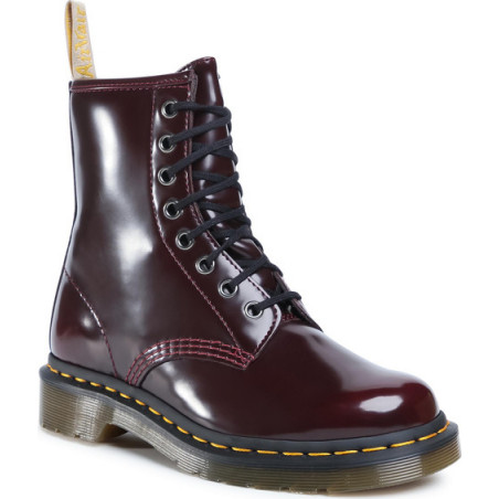 Czerwone trapery damskie Dr. Martens