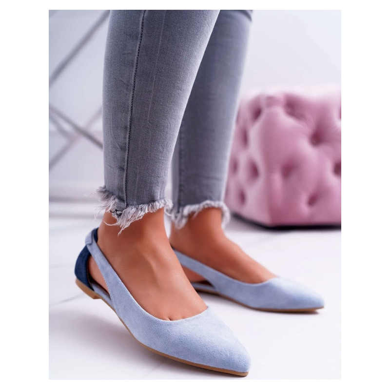 Baleriny TAGLESS w stylu casual z płaską podeszwą
