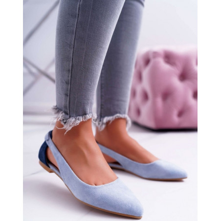 Baleriny TAGLESS w stylu casual z płaską podeszwą