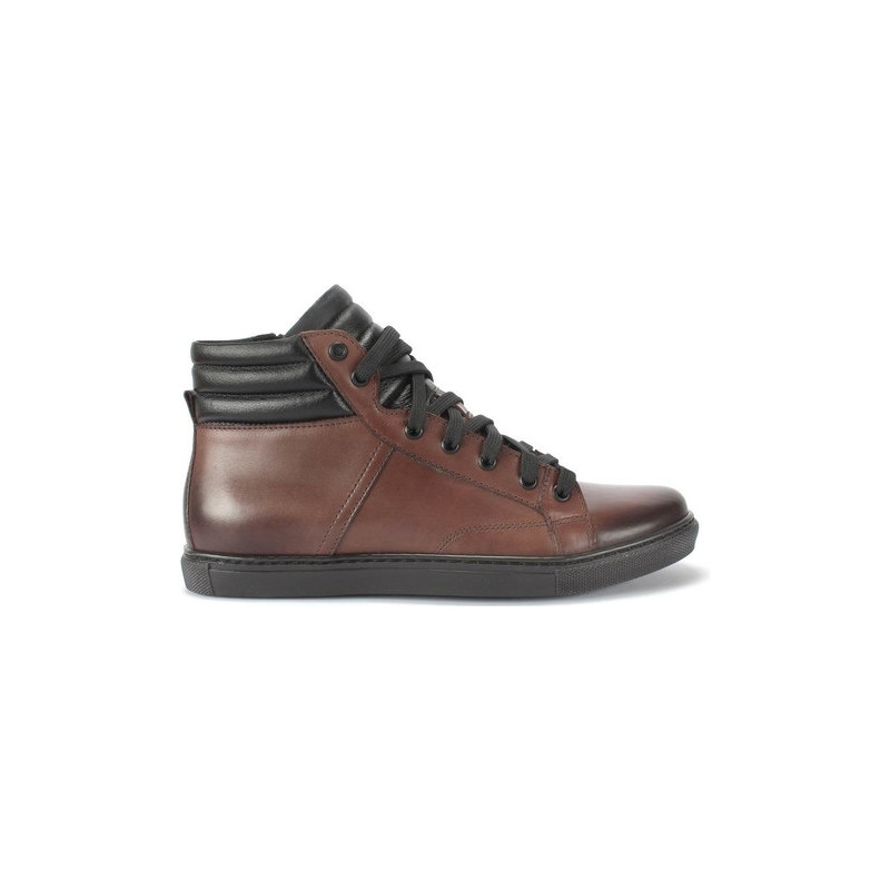 Domeno Brązowe sneakersy ROGER
