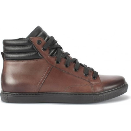Domeno Brązowe sneakersy ROGER